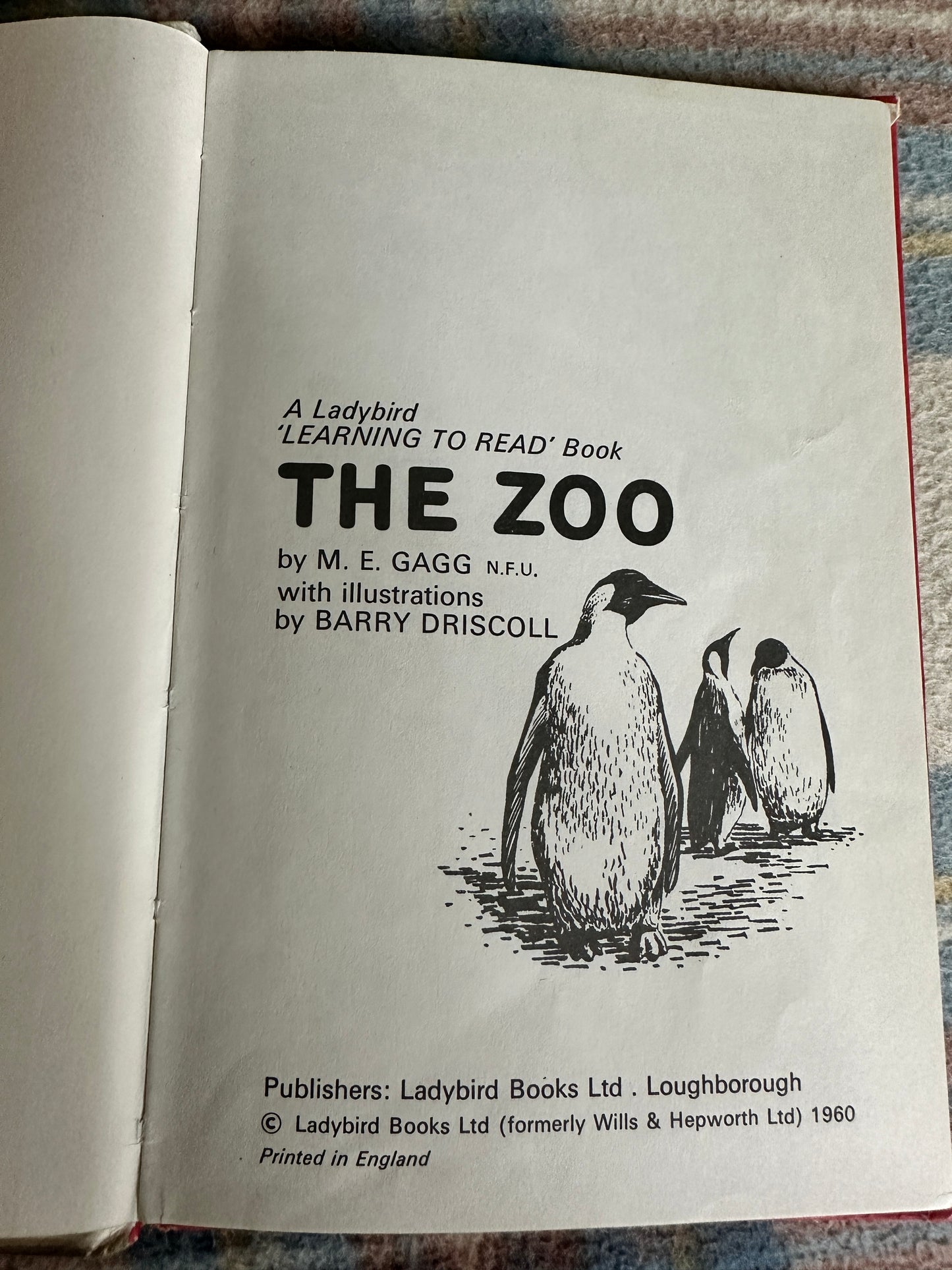 1960 The Zoo(Series 563 Ladybird) M. E. Gagg(Barry Driscoll Illust)Ladybird Books