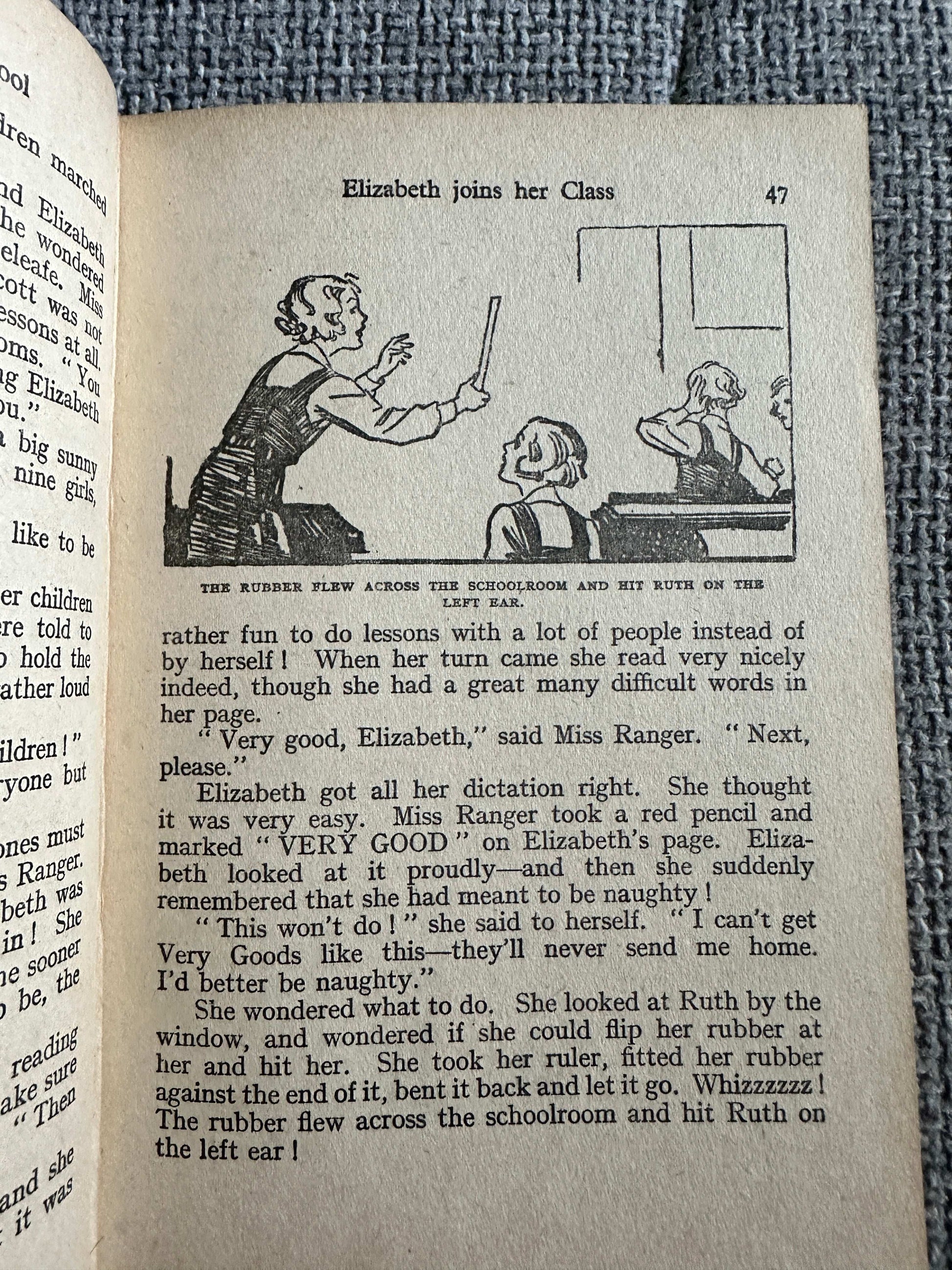 1958 The Naughtiest Girl In The School - Enid Blyton (W. Lindsay Cable Illust) George Newnes Ltd.