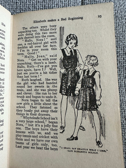 1958 The Naughtiest Girl In The School - Enid Blyton (W. Lindsay Cable Illust) George Newnes Ltd.