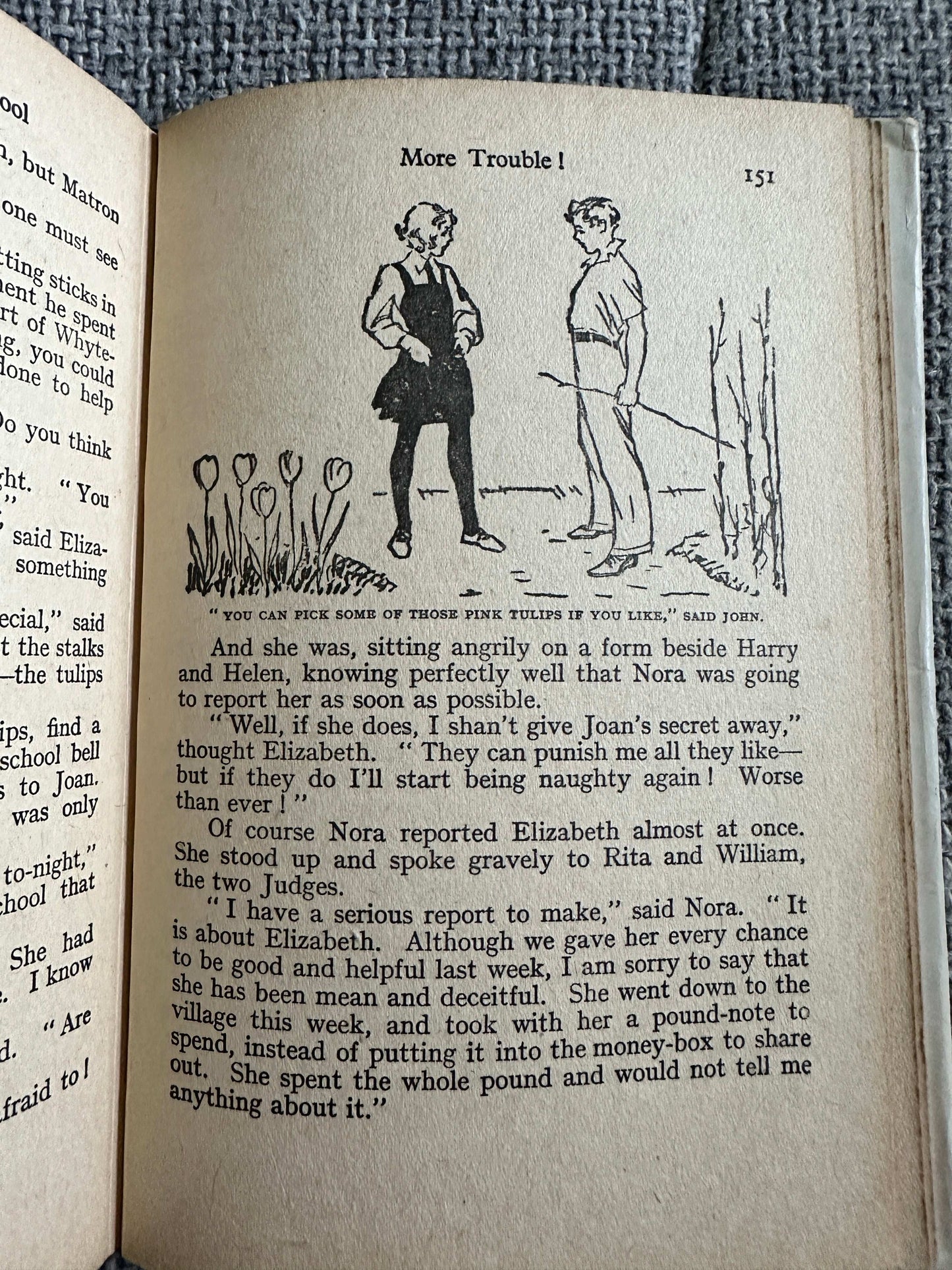1958 The Naughtiest Girl In The School - Enid Blyton (W. Lindsay Cable Illust) George Newnes Ltd.