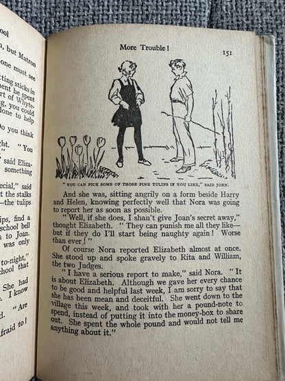 1958 The Naughtiest Girl In The School - Enid Blyton (W. Lindsay Cable Illust) George Newnes Ltd.