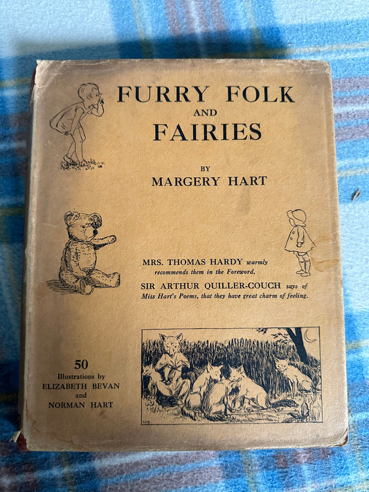 1931*1st* Furry Folk & Fairies - Margery Hart(Illustrated Elizabeth Bevan & Norman Hart)