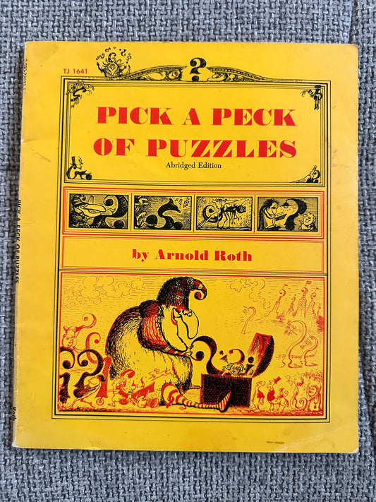 1966*1st* Pick A Peck Of Puzzles - Arnold Roth (Scholastic Press)