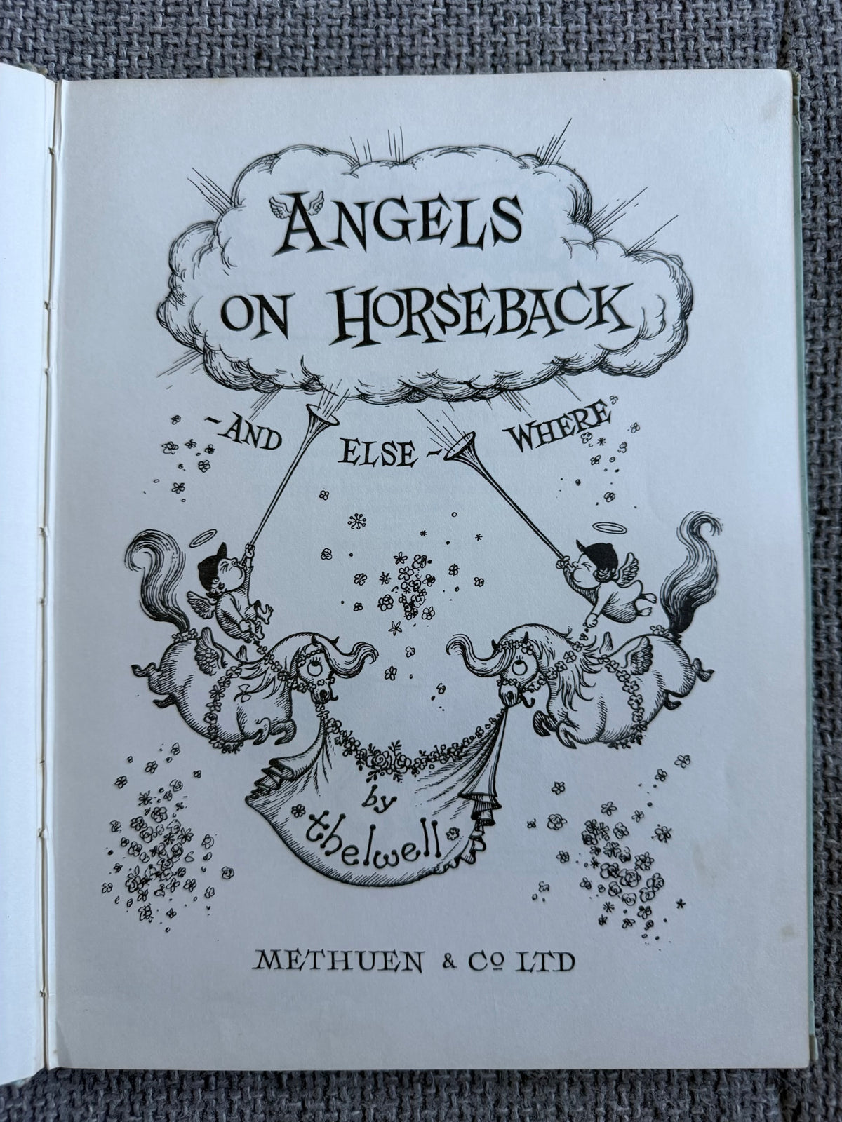 1962 Angels On Horseback & Elsewhere- Norman Thelwell (Methuen)