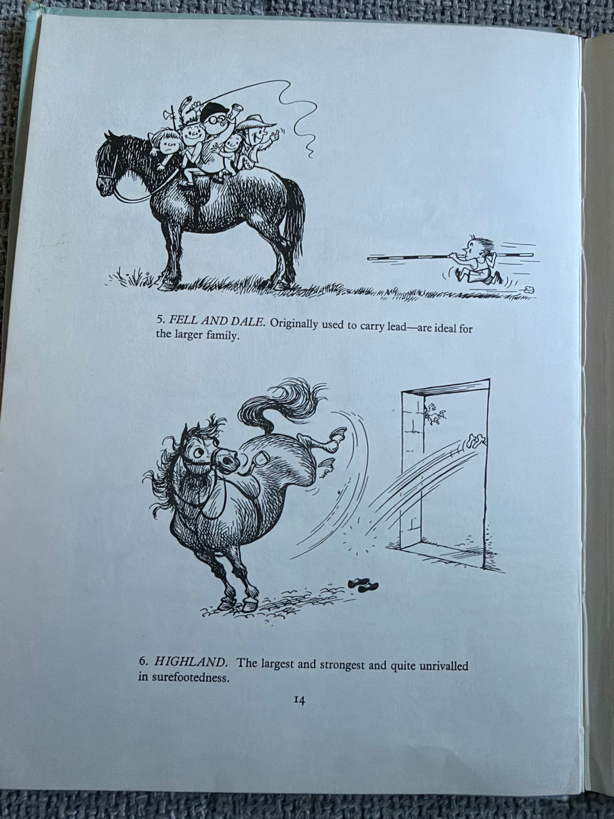1962 Angels On Horseback & Elsewhere- Norman Thelwell (Methuen)