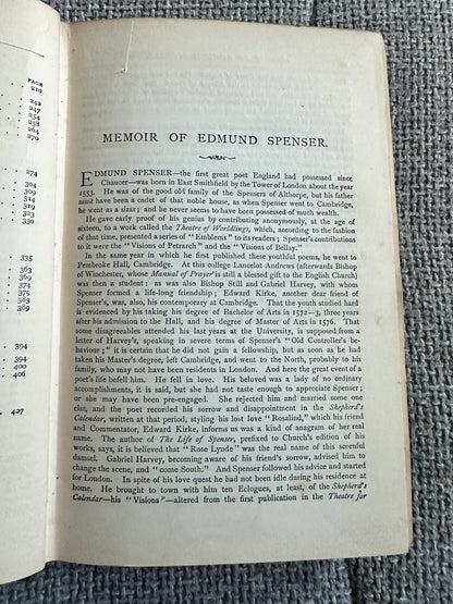 1888 The Faery Queen - Edmund Spenser (Frederick Warne & Co.)