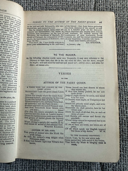 1888 The Faery Queen - Edmund Spenser (Frederick Warne & Co.)