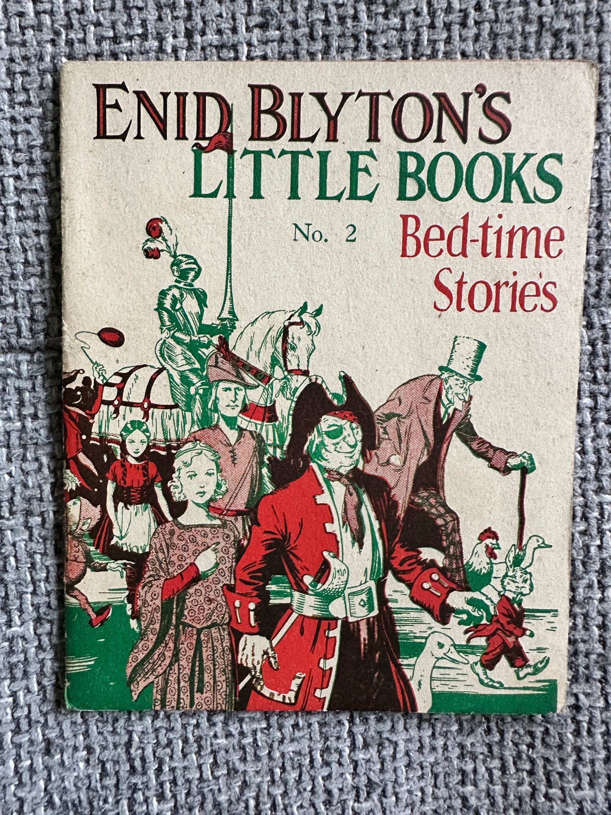 1942 Enid Blyton’s Little Books No.2 Bed-time Stories (Illust Vernon Soper) Evans Bros. Ltd.