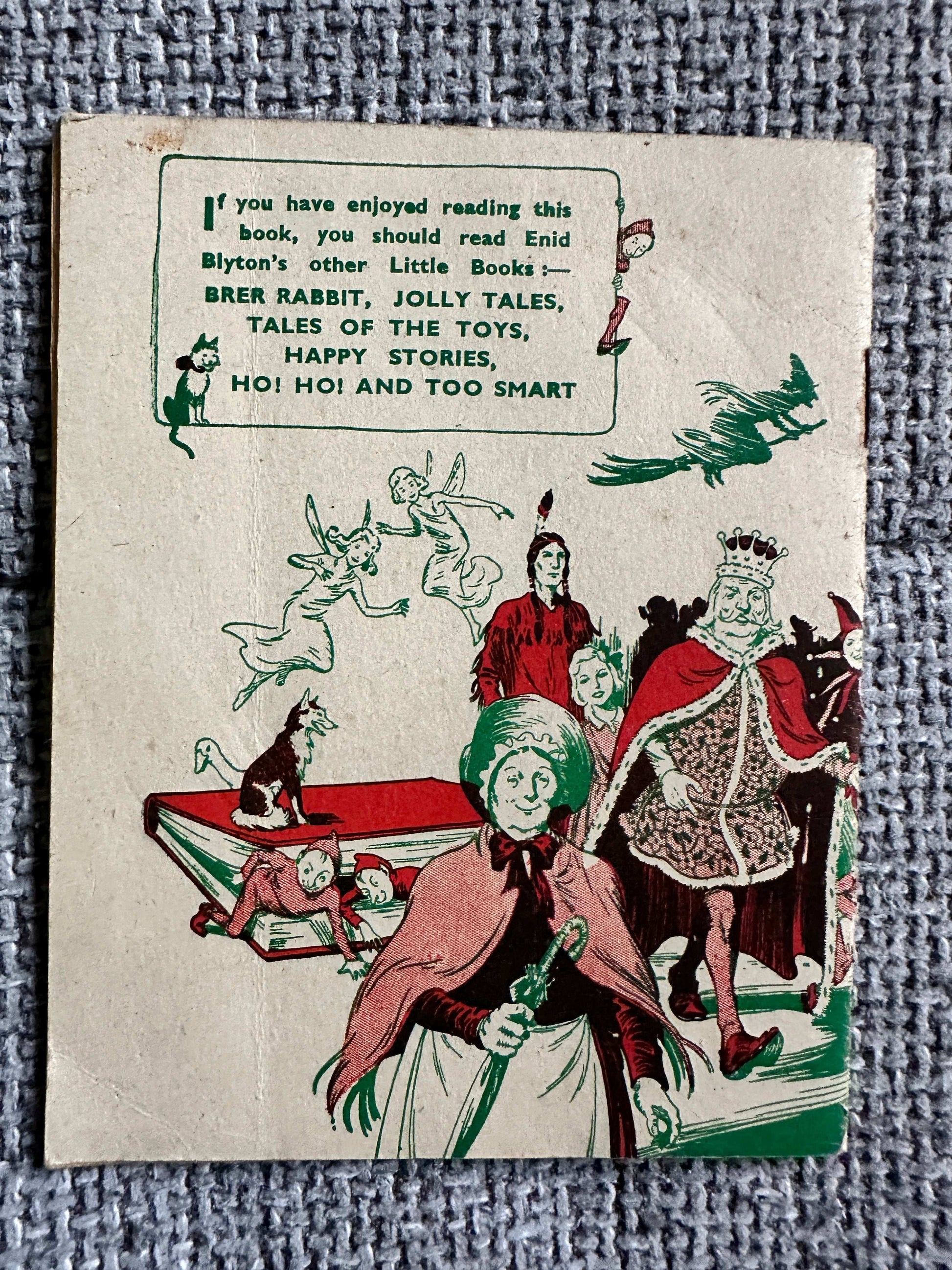1942 Enid Blyton’s Little Books No.2 Bed-time Stories (Illust Vernon Soper) Evans Bros. Ltd.