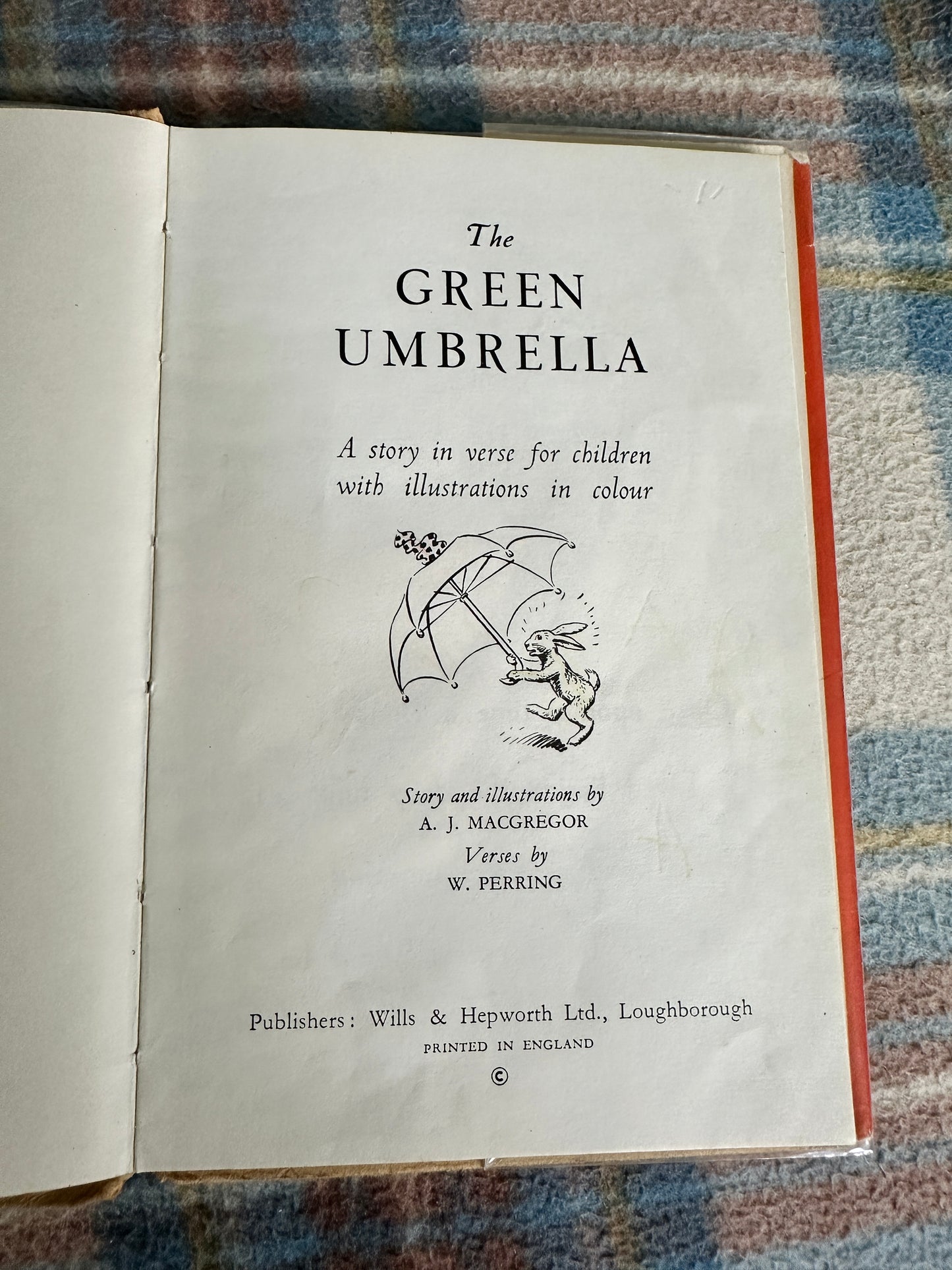 1950*1st* The Green Umbrella(Series 401) A. J. MacGregor & W. Perring(Wills & Hepworth)