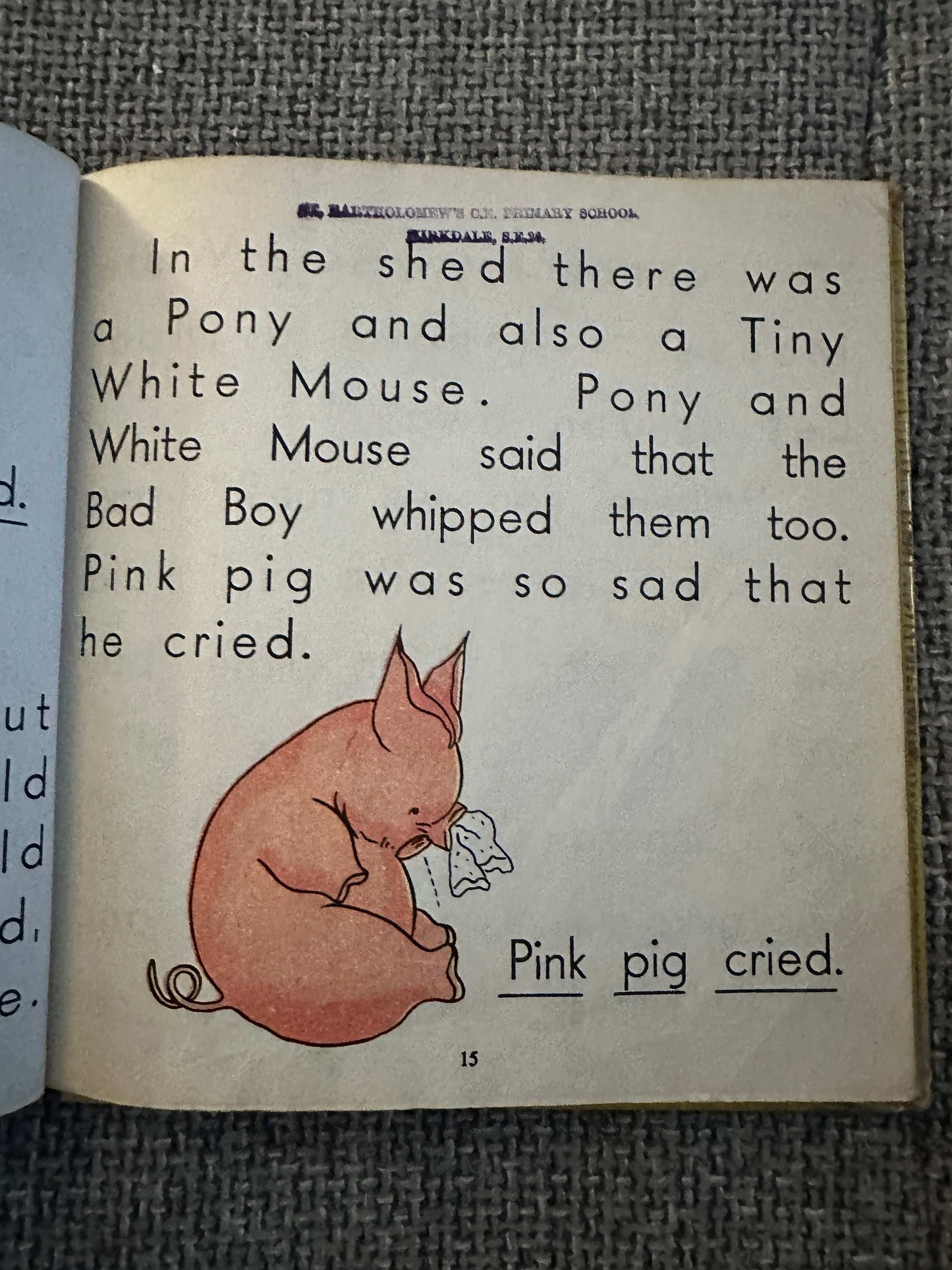 1960’s Little Things 11 & 12 (The Two Pigs & The Lost Rabbit) Mollie Clarke ( A. Wheaton & Co)