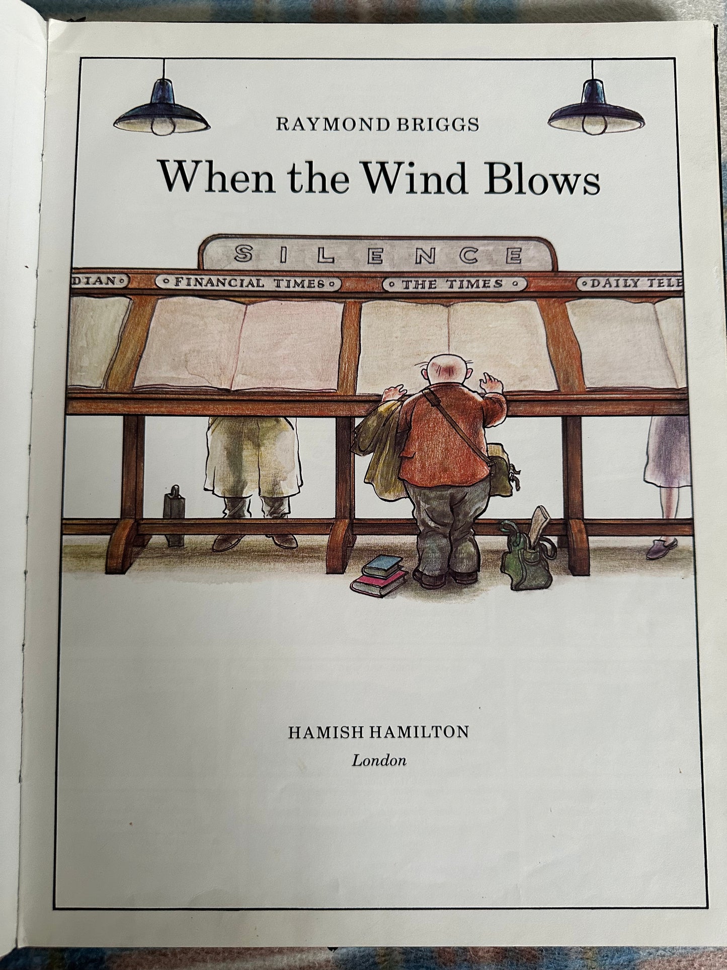 1982*1st* When The Wind Blows - Raymond Briggs(Hamish Hamilton Publisher) Hardback