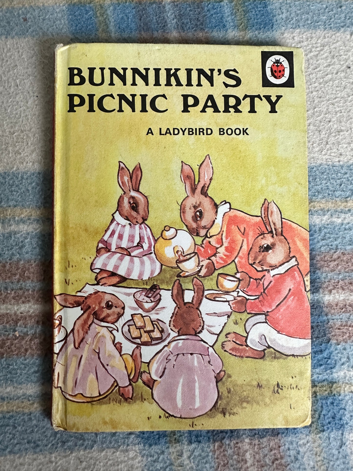 1979’s Bunnykin’s Picnic Party(Series 401) A.J. MacGregor & W. Perring(Ladybird Books Ltd)