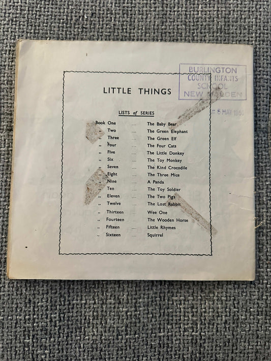 1960’s Little Things No 16 Squirrel - Mollie Clarke (A. Wheaton & Co)