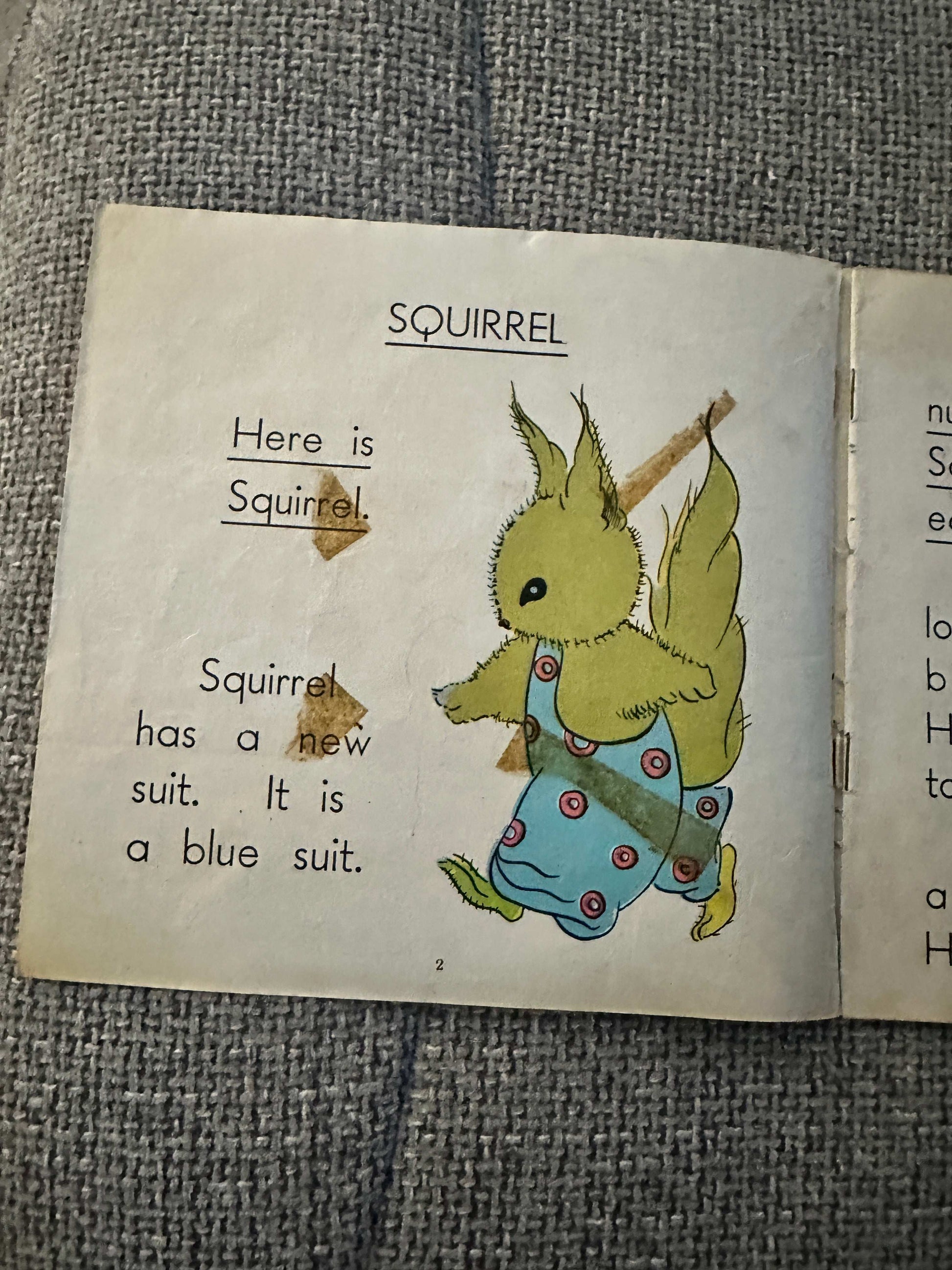 1960’s Little Things No 16 Squirrel - Mollie Clarke (A. Wheaton & Co)