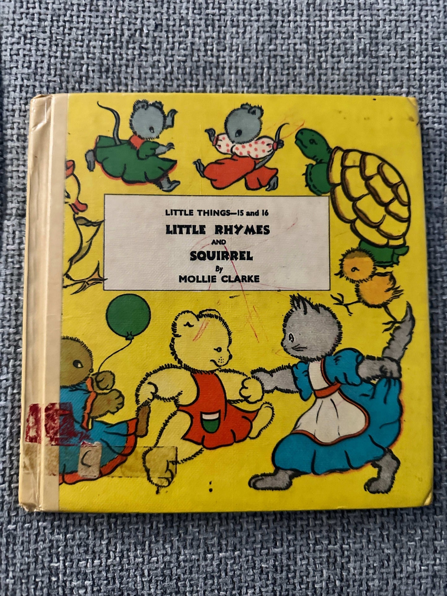 1960’s Little Things No. 15 & 16 (Little Rhymes & Squirrel) Mollie Clarke ( A. Wheaton & Co)