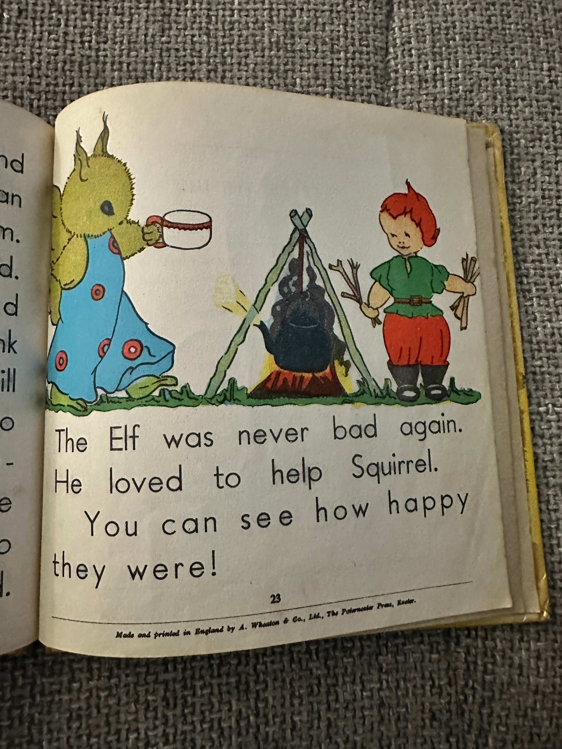 1960’s Little Things No. 15 & 16 (Little Rhymes & Squirrel) Mollie Clarke ( A. Wheaton & Co)