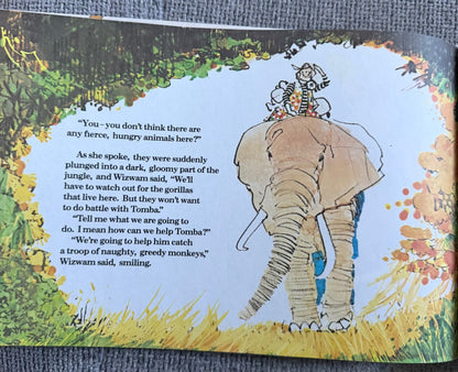 1975 Wizwam & I In Africa - Jane Carruth (Cab Richardson illust) Personal Books