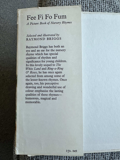 1967 Fee Fi Fo Fum - Raymond Briggs (Hamish Hamilton)