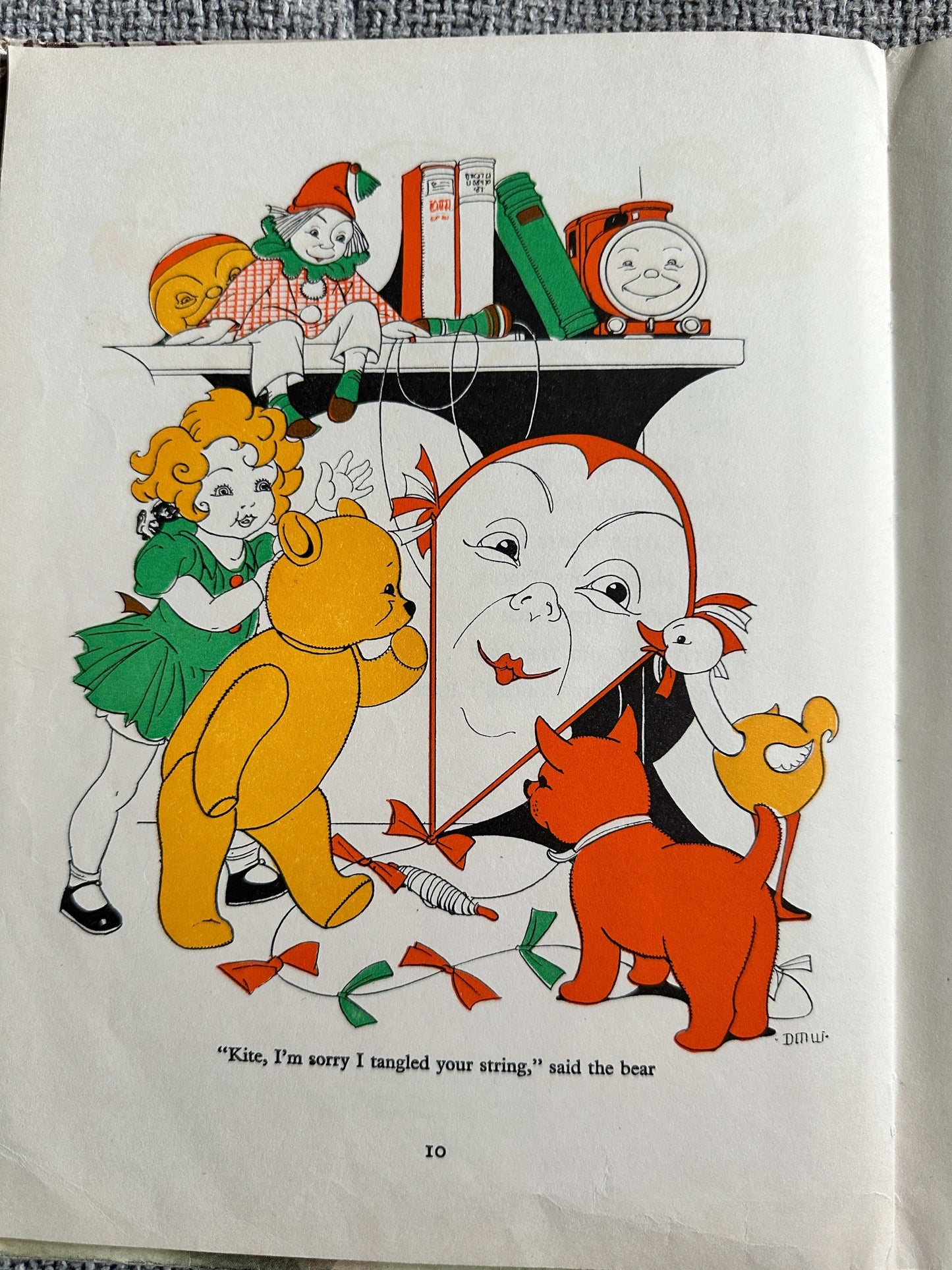 1954 Enid Blyton’s Daffodil Story Book - Enid Blyton (Grace Lodge Illust) Latimer House.