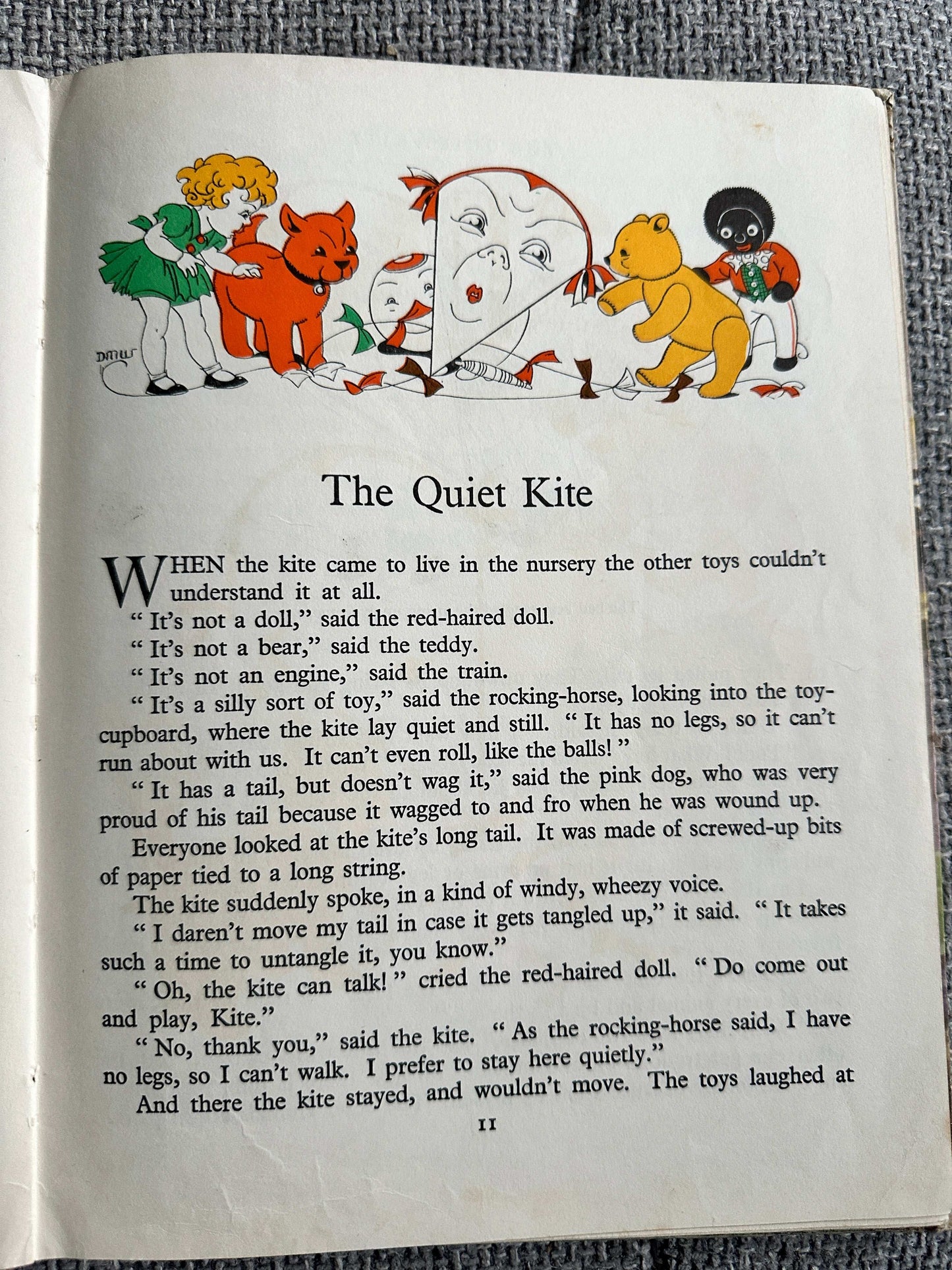 1954 Enid Blyton’s Daffodil Story Book - Enid Blyton (Grace Lodge Illust) Latimer House.