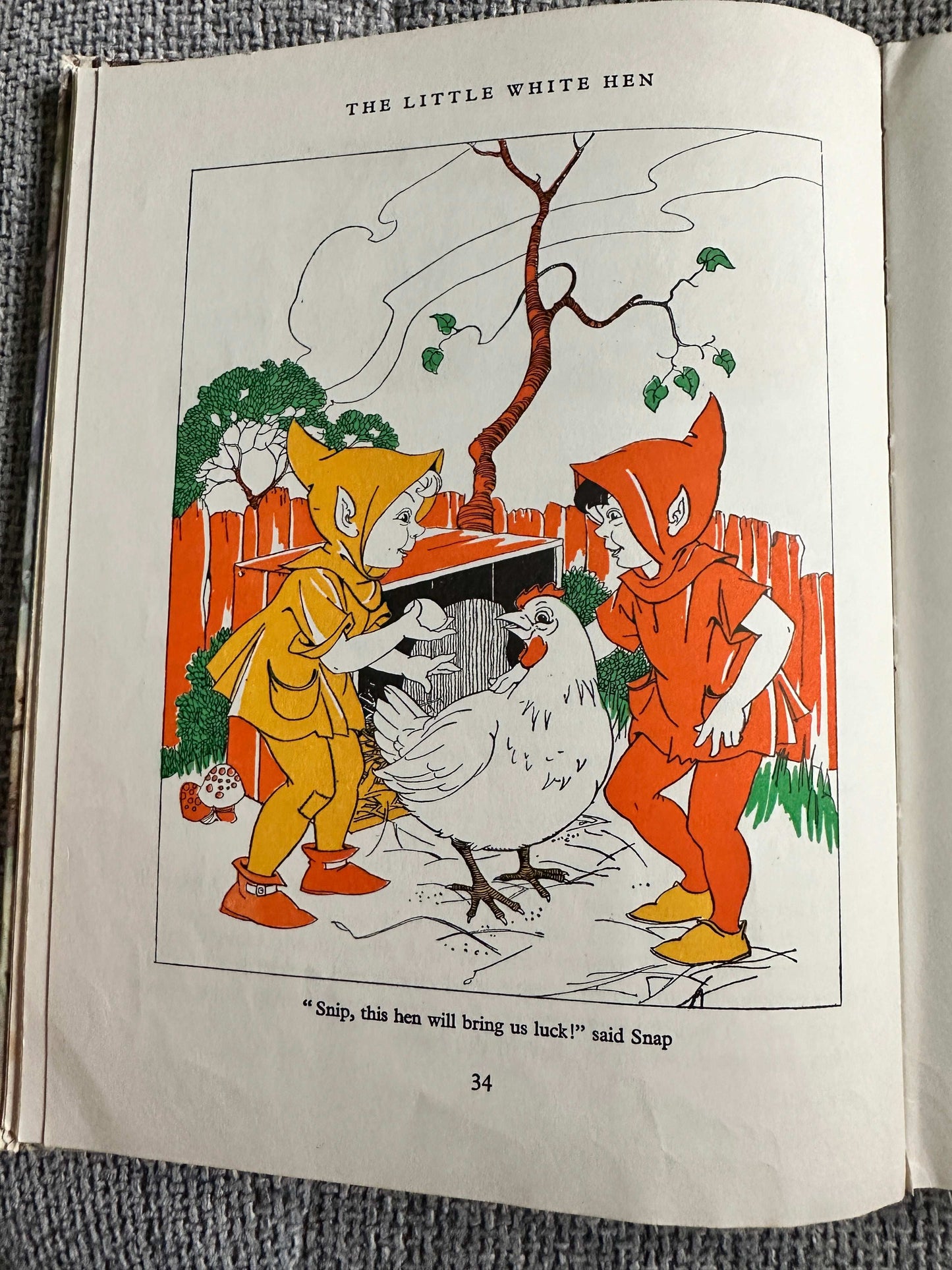 1954 Enid Blyton’s Daffodil Story Book - Enid Blyton (Grace Lodge Illust) Latimer House.