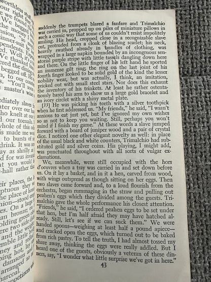 1964 Petronius The Satyricon - William Arrowsmith (Mentor Classic)