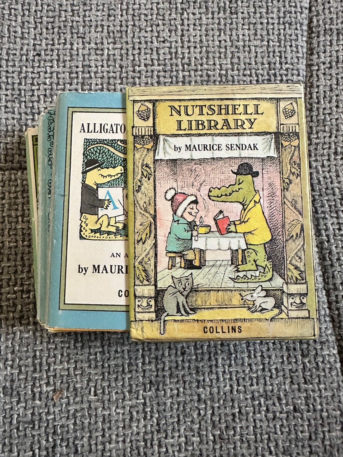 1990 The Nutshell Library - Maurice Sendak (Collins) 4 x Miniature Books