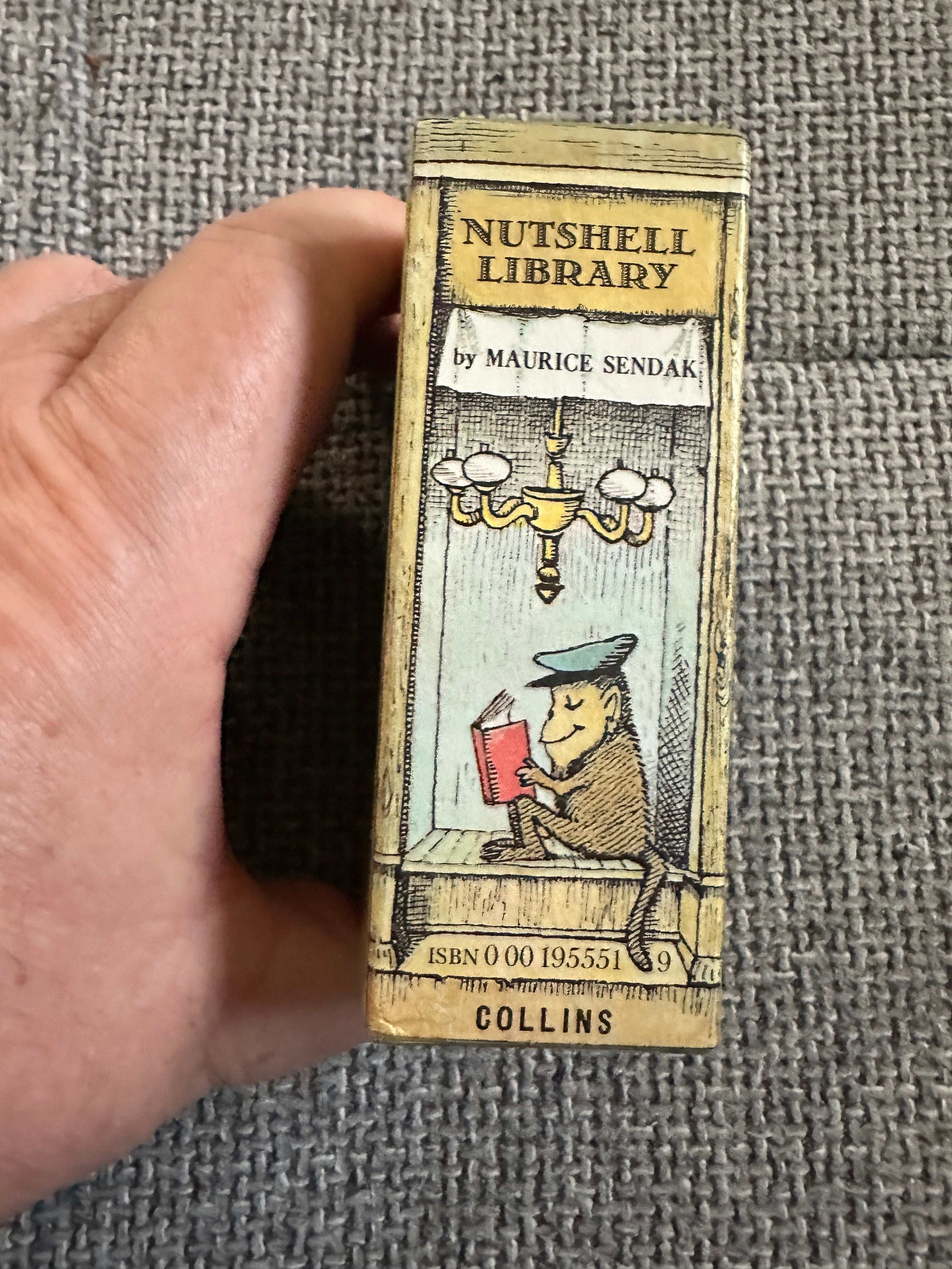 1990 The Nutshell Library - Maurice Sendak (Collins) 4 x Miniature Books