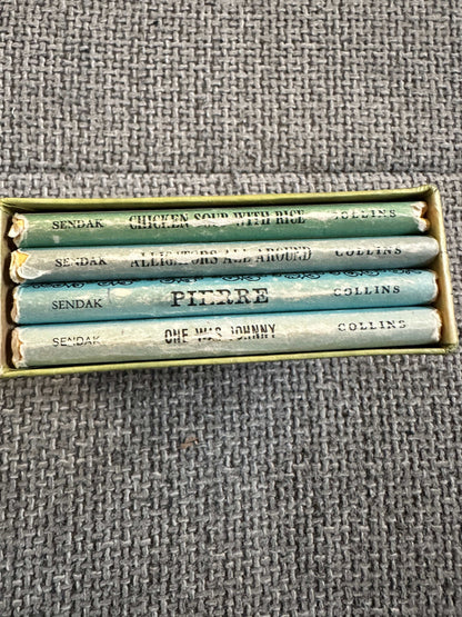 1990 The Nutshell Library - Maurice Sendak (Collins) 4 x Miniature Books