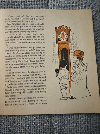 1966 The Grandpa Clock - Enid Blyton (Sunshine Picture Story Book) World Distributors