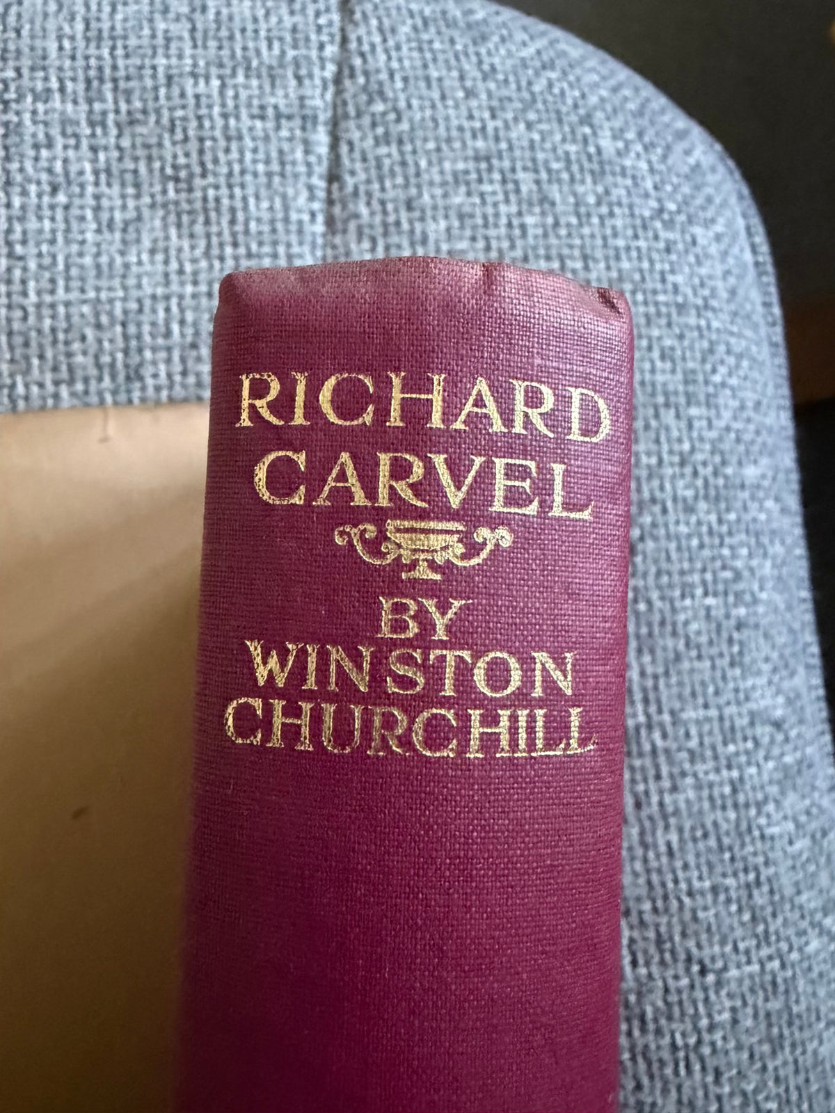 1935 Richard Carvel - Winston Churchill (MacMillan & Co Ltd)