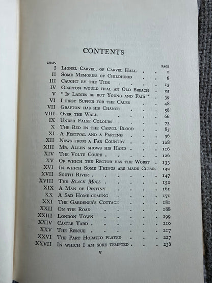 1935 Richard Carvel - Winston Churchill (MacMillan & Co Ltd)