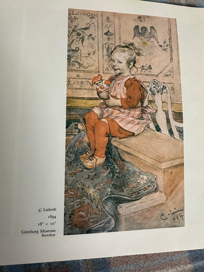 1976 The Paintings Of Carl Larsson - edited by David Larkin (Pan Books)