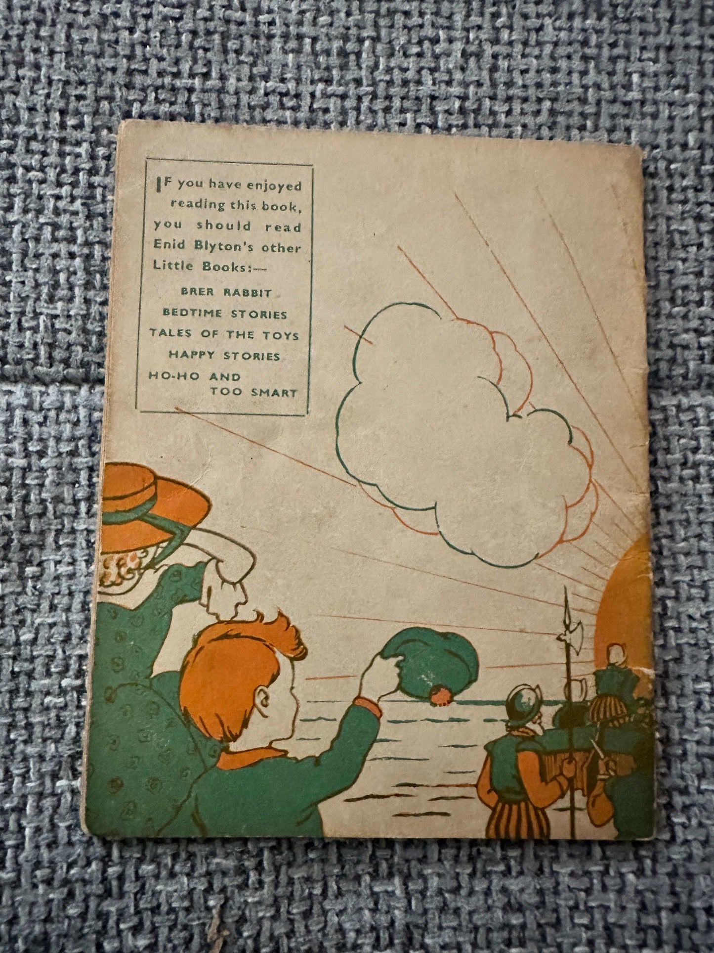 1942/43 Enid Blyton Little Books No.3 Jolly Tales (Alfred Kerr Illust) Evans Brothers Ltd