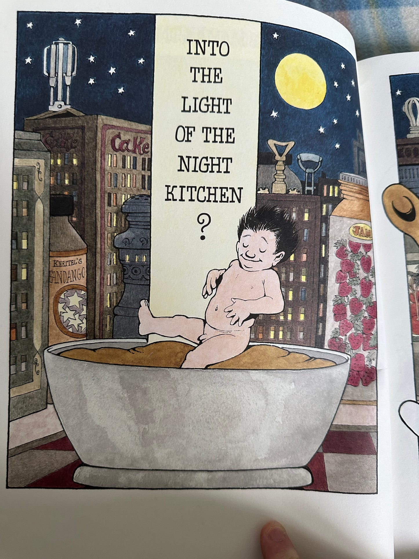 1995 In The Night Kitchen - Maurice Sendak(Harper Collins Publishers) 25th Anniversary edition