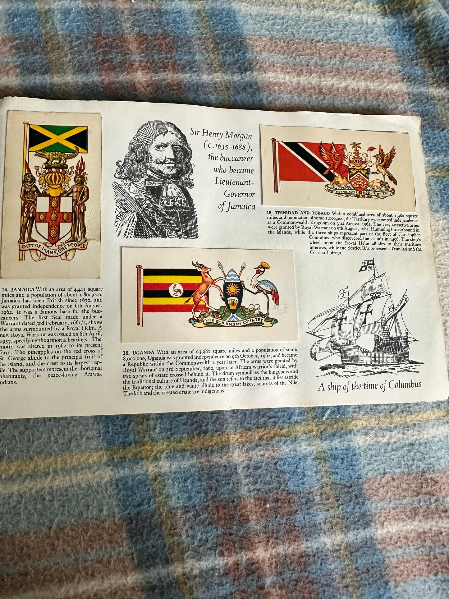 1967 Flags & Emblems Of The World(Brooke Bond Picture Cards