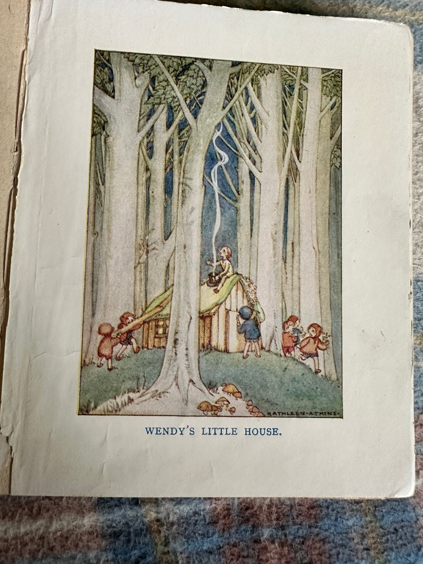 1940 The Nursery Peter Pan - J. M. Barrie(Kathleen Atkins illustration)Hodder & Stoughton