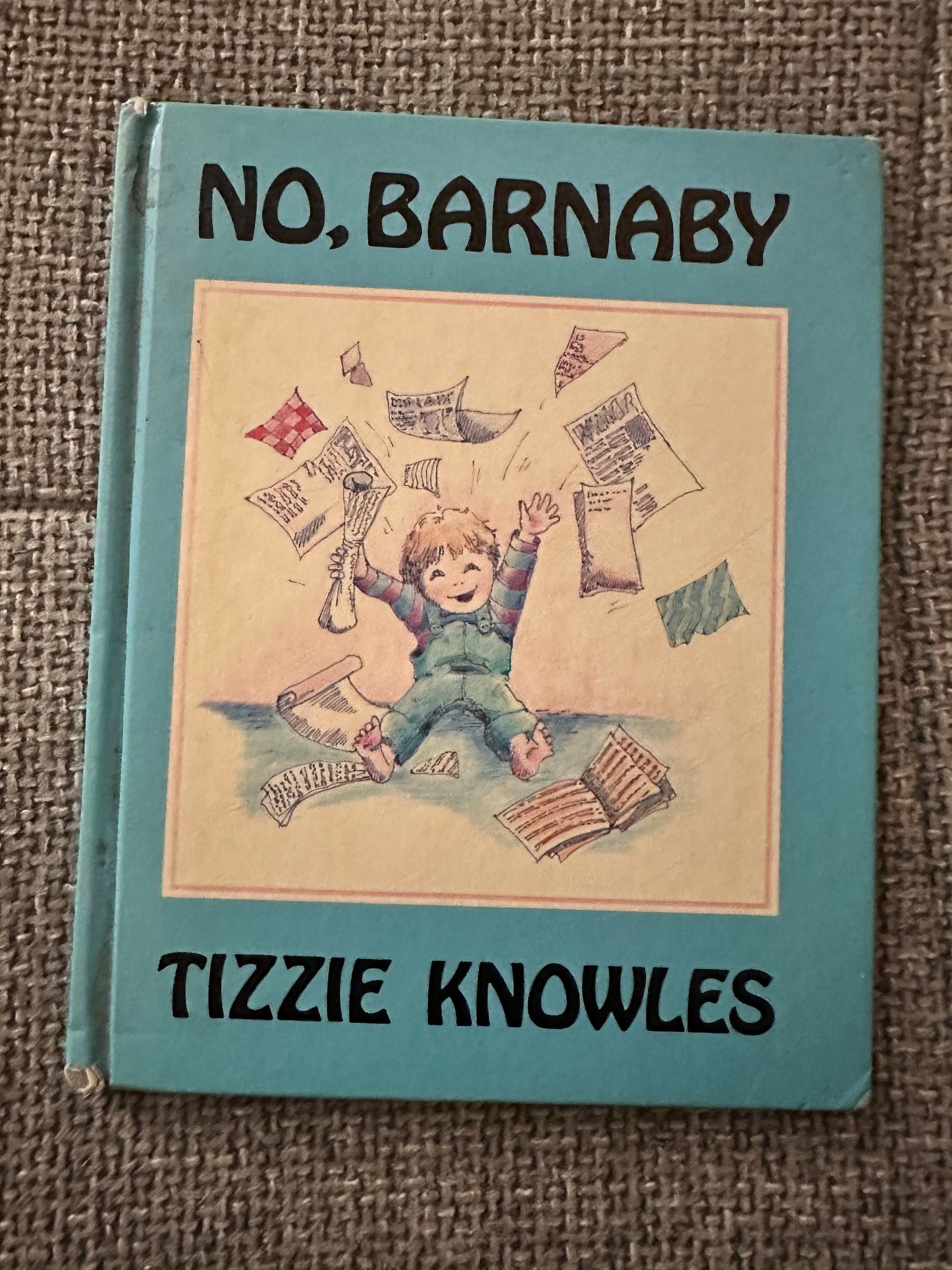 1988*1st* No, Barnaby - Tizzie Knowles (Andre Deutsch)