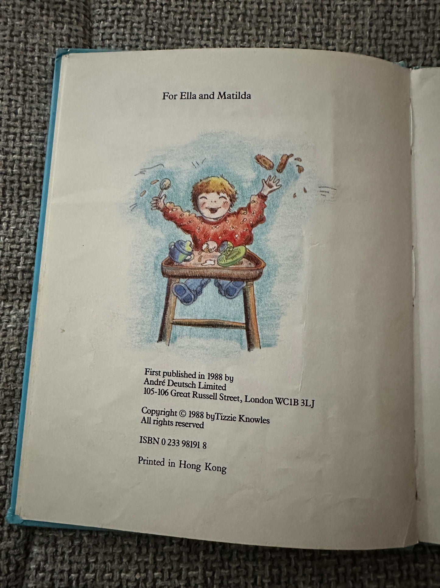 1988*1st* No, Barnaby - Tizzie Knowles (Andre Deutsch)