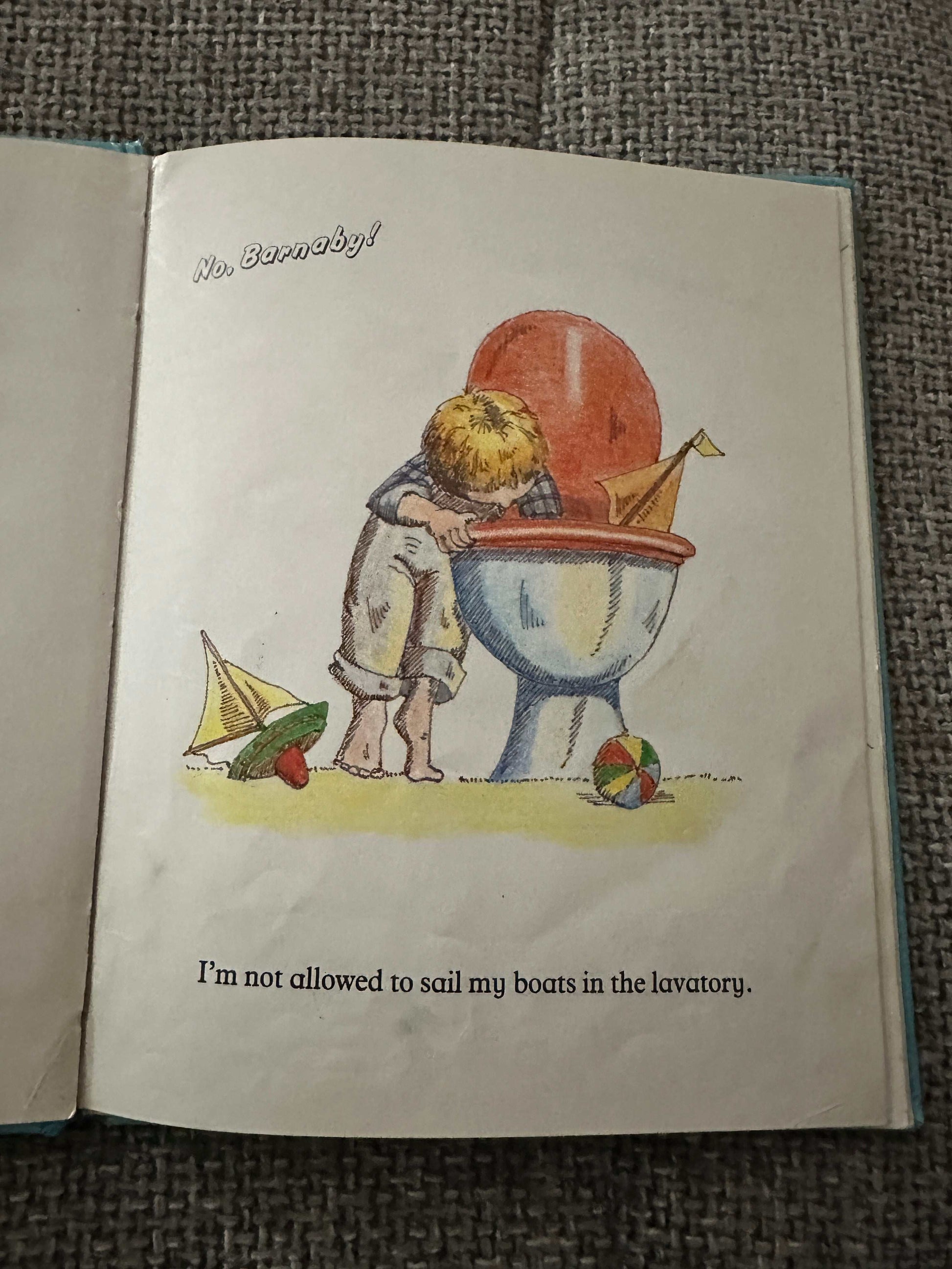 1988*1st* No, Barnaby - Tizzie Knowles (Andre Deutsch)
