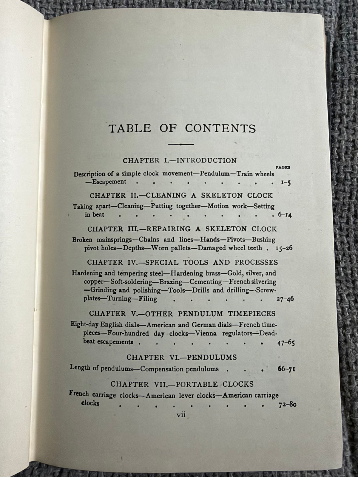 1950 Clock Repairing & Making - F. J. Garrard (Technical Press)