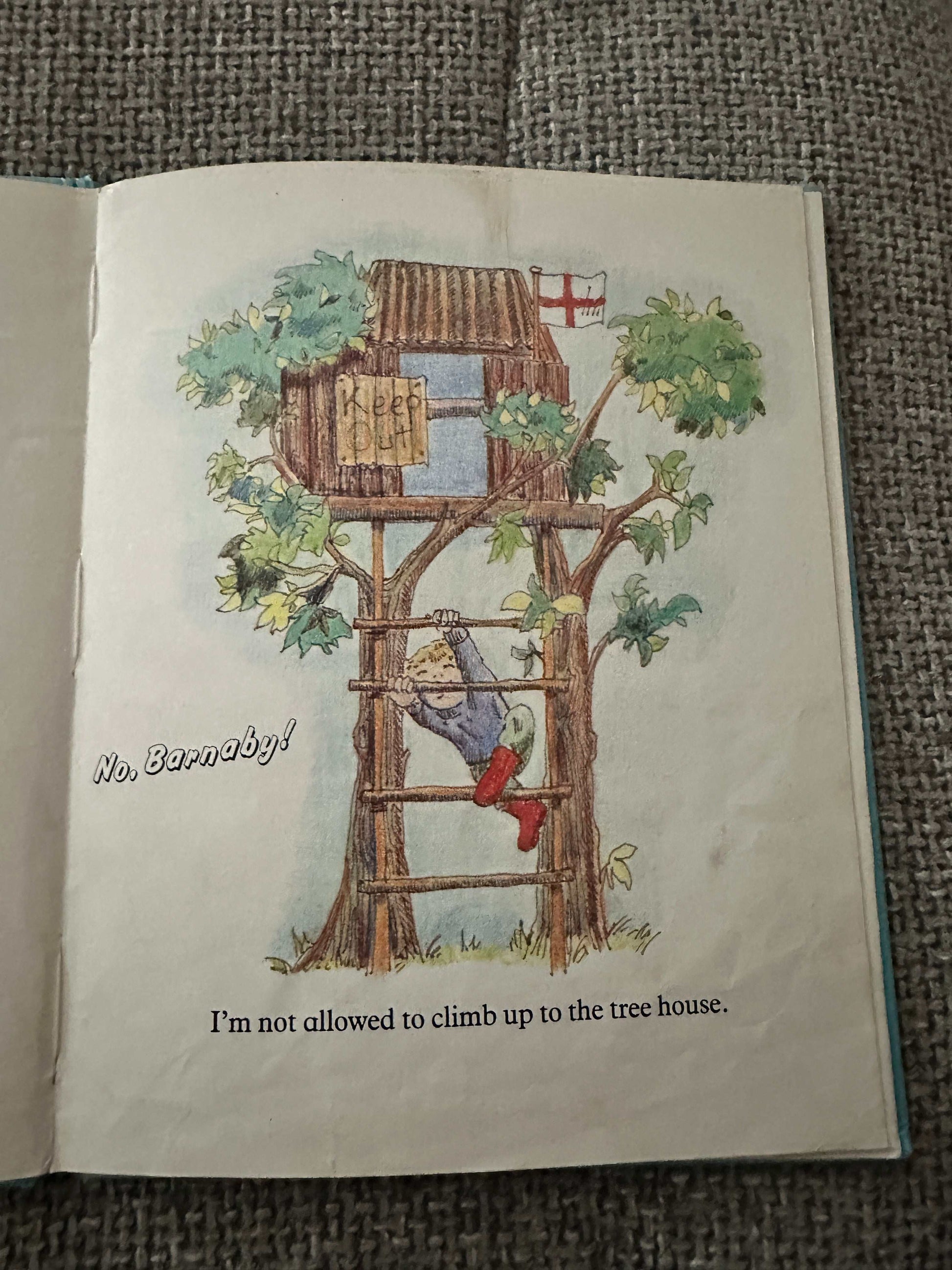 1988*1st* No, Barnaby - Tizzie Knowles (Andre Deutsch)