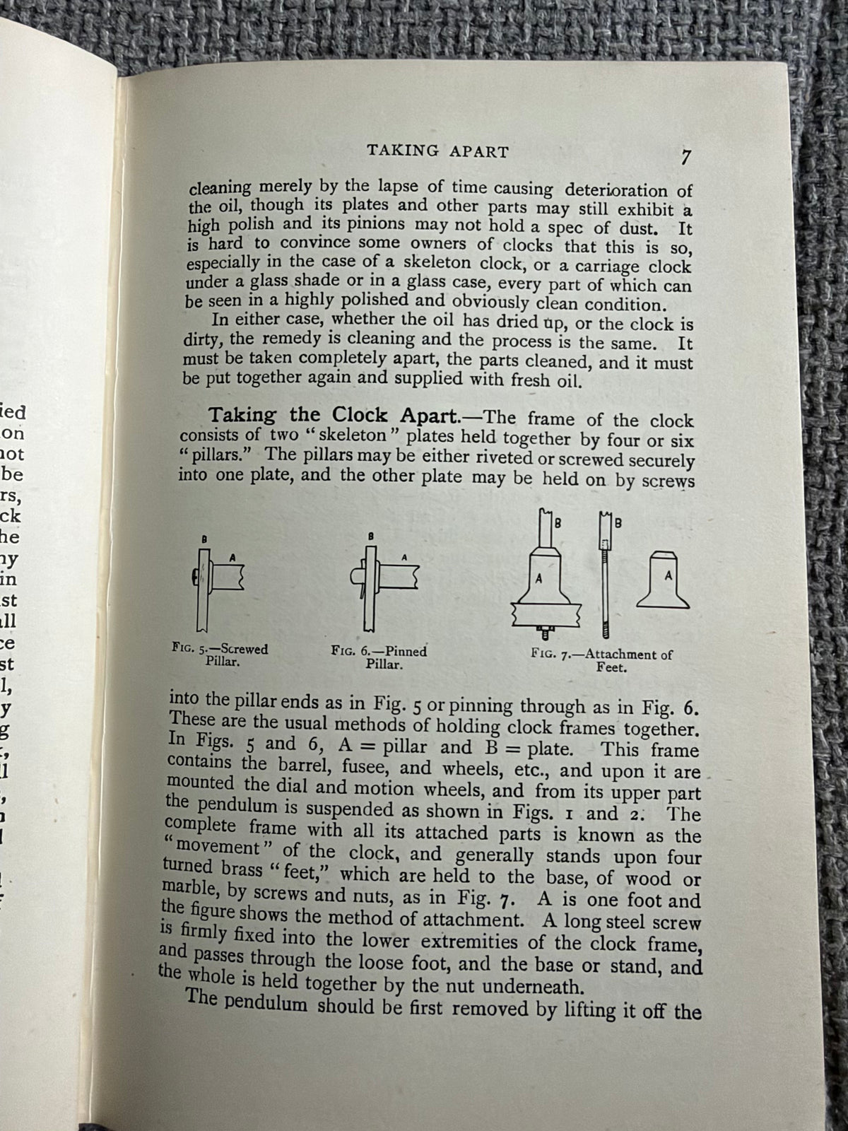 1950 Clock Repairing & Making - F. J. Garrard (Technical Press)