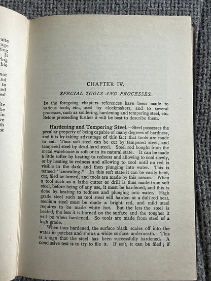 1950 Clock Repairing & Making - F. J. Garrard (Technical Press)