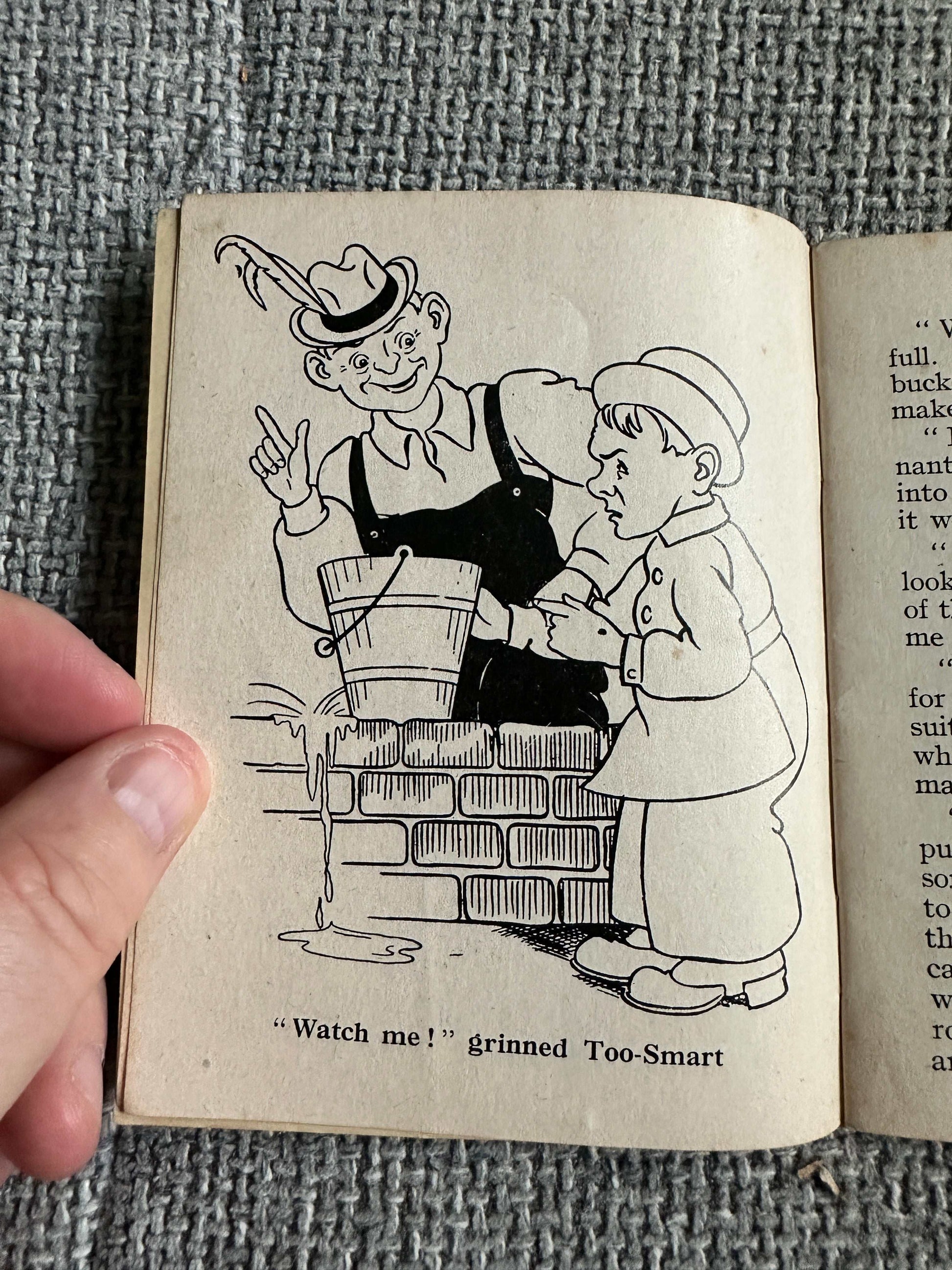 1943 Enid Blyton’s Little Books No. 4 Ho Ho & Too Smart (Alfred Kerr Illust) Evans Brothers