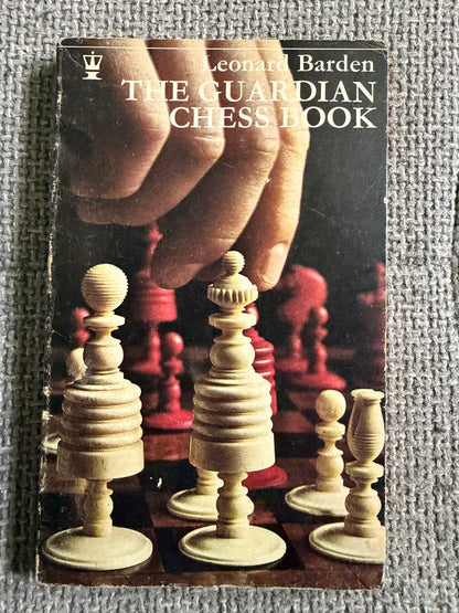 1967*1st* The Guardian Chess Book - Leonard Barden (Guardian Books)