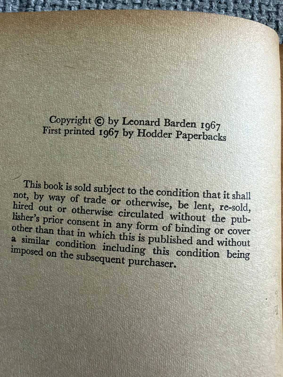 1967*1st* The Guardian Chess Book - Leonard Barden (Guardian Books)