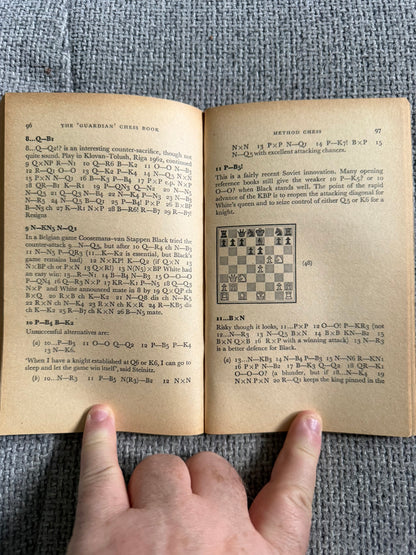 1967*1st* The Guardian Chess Book - Leonard Barden (Guardian Books)