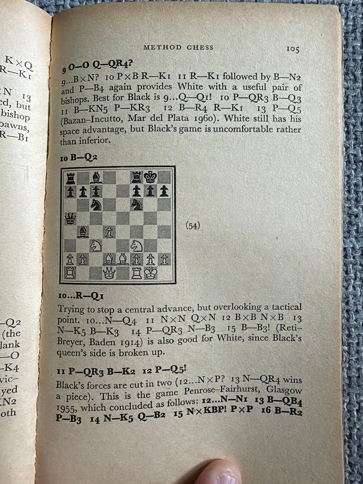 1967*1st* The Guardian Chess Book - Leonard Barden (Guardian Books)